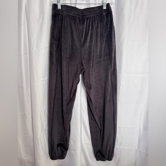 SKIMS Black Velvet Track Pants Size Small - Picture 3 of 6